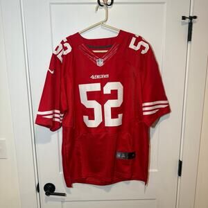 Nike On Field Patrick Willis San Franciso 49ers Stitched Authentic Jersey.